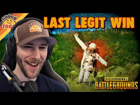 Pre-Bots: chocoTaco's Last Legit Win - PUBG Solos Gameplay
