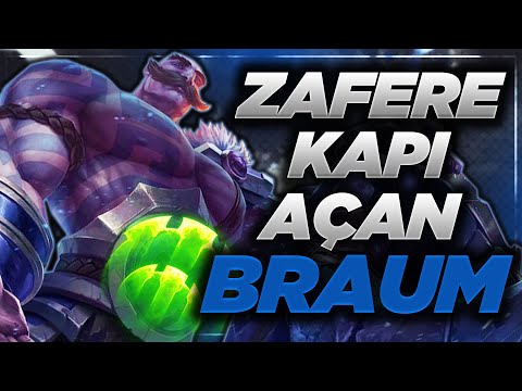 BRAUM İLE MAKSIMUM KORUMA - SAVAŞMAYA CESARET EDEMEDİLER !!