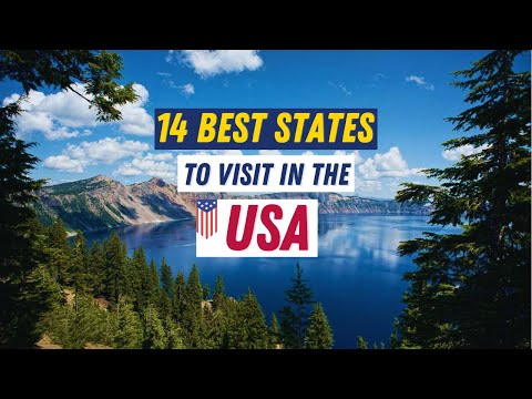 14 Best States to Visit in the USA #states #usa #visit #cityguides #2024