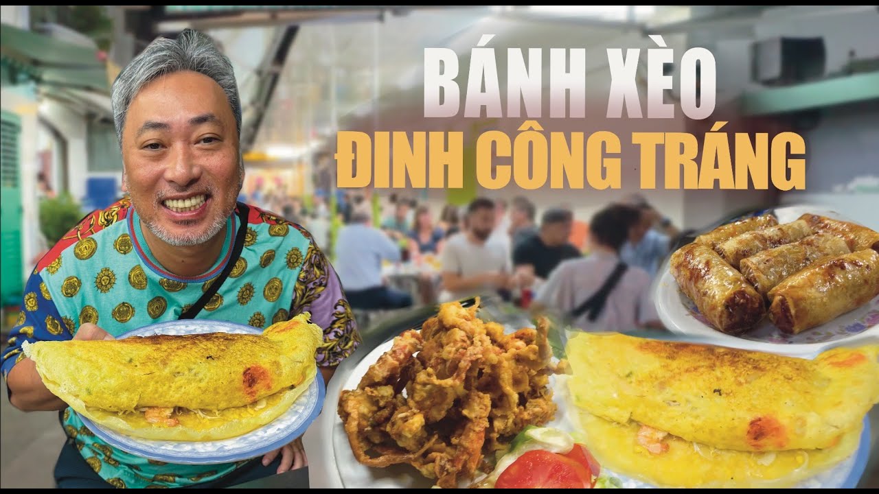 Banh Xeo (Vietnamese Crepes) in Saigon with Nguyễn Quang Dũng