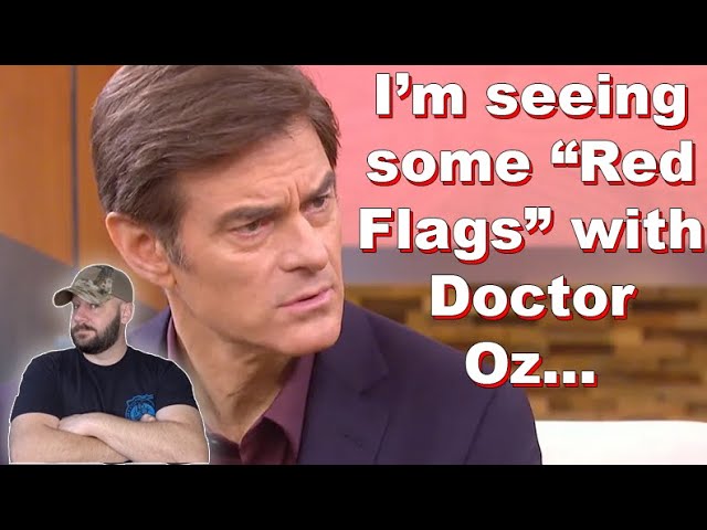 Dr. Oz has some Red Flags for Gun Owners... This affects ALL of us and is of concern...