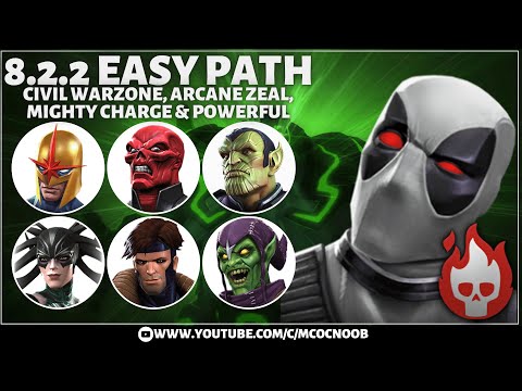 MCOC: Act 8.2.2 - Easy Path For Completion - Deadpool X