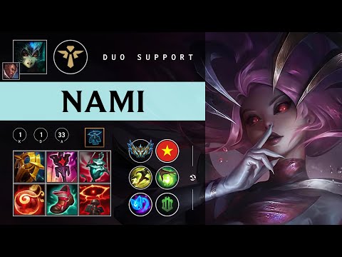 Nami Support vs Rakan - VN Challenger Patch 26.01