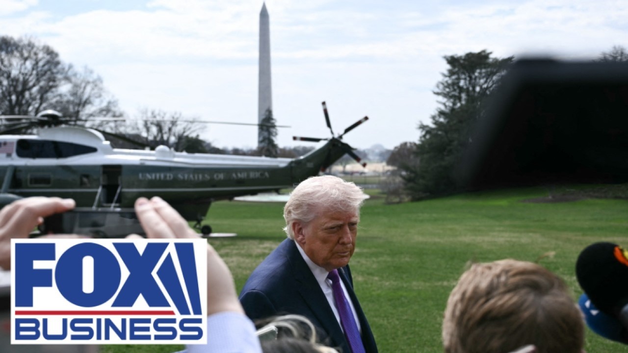 Trump speaks before boarding Marine One for Joint Base Andrews