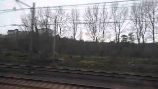 preview picture of video 'Dit zal je nooit meer zien! trein bovengronds op Delft station'