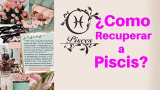 COMO RECUPERAR A PISCIS