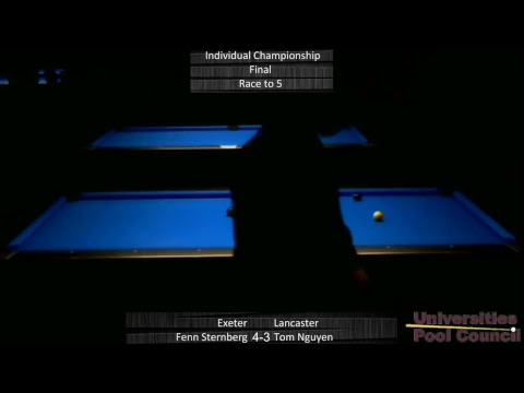 BUCS-UPC 9-Ball Championships 2017-18 - Day 3