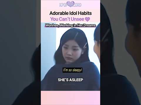 Adorable Idol Habits You Can’t Unsee #kpop #shorts