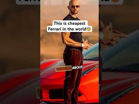 This is the cheapest Ferrari in the world🤯