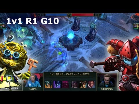Caps Heimerdinger vs Chippys Poppy | 1vs1 Round 1 2019 All-Star Las Vegas | LEC vs OPL