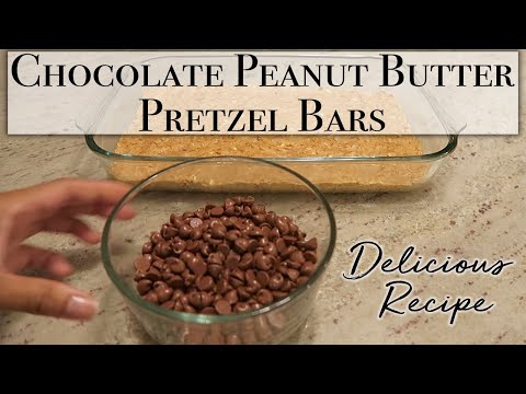 No-Bake Chocolate Peanut Butter Pretzel Bars Recipe ~ The Best Chocolate Recipe!