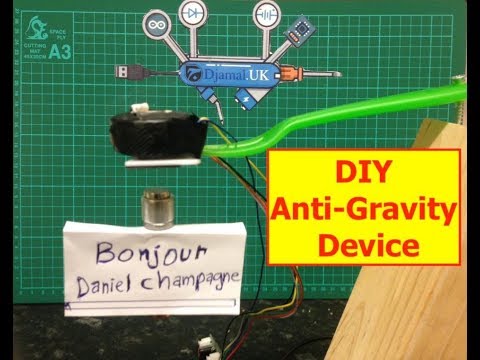The simplest DIY Anti-Gravity device