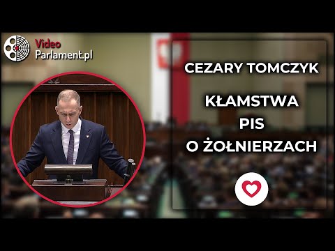 Cezary Tomczyk: demaskuje kłamstwa PiS ws. karty dla żołnierzy