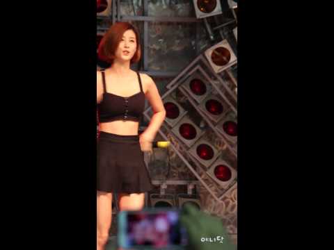 150906 101s 하연 직캠 - 리틀애플 (티아라 Cover,동대문 밀리오레 신인 대발견 프로젝트 15회) By 애니닷