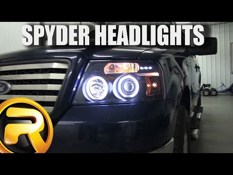 How to Install Spyder Projector Headlights