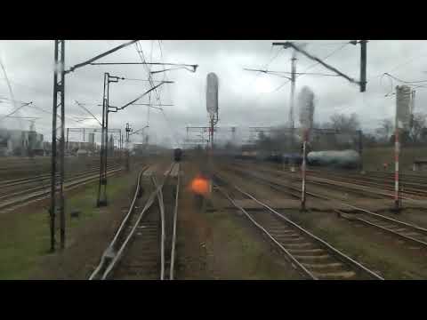 [Timelepse] Toruń Towaowy (TrB) - Pruszcz Pomorski (Cabview za brudną szybą)
