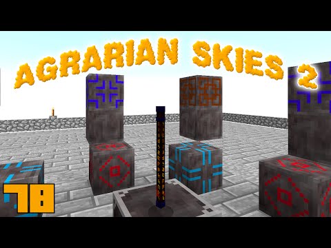 Minecraft Mods Agrarian Skies 2 - PRIMAL STAFF [E78] (Modded Skyblock)