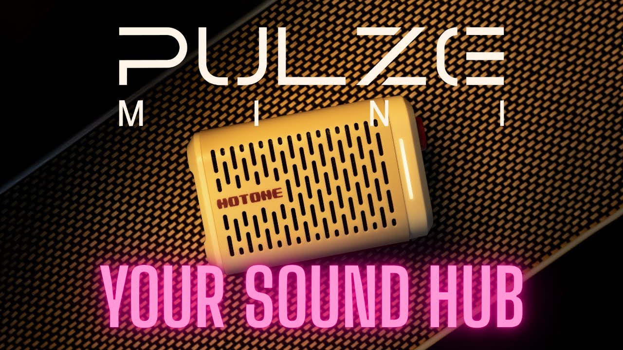 Introducing the Hotone PULZE Mini: Big Sound. Zero Clutter. - YouTube