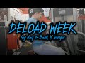 LEG DAY & BACK 'N' BICEPS DELOAD WORKOUT - 17 Year old Bodybuilder: Josh Schliebe