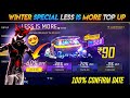 Winter Event Special Less Is More Event Free Fire New Event Ff New Event New Event Free Fire