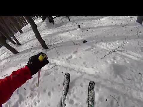 Łopiennik (1069 m)na nartach