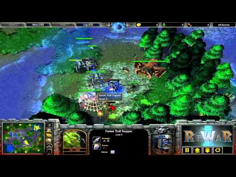 PwNu.WaN (UD) vs HLAoo (UD) - Game 3 - WarCraft 3 gameplay - RN244