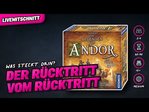 THE LEGENDS OF ANDOR - THE FAR LAND - Kosmos - Board Game - Unboxing