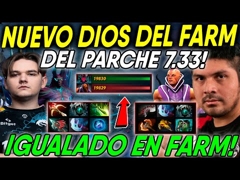 😱NUEVO DIOS DEL FARM 7.33! K1 HECTOR SE ENCUENTRA A YATORO Y SE VAN AL LATE GAME AMBOS FULL ITEMS!