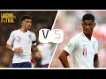 Jadon Sancho VS Marcus Rashford   - Who Is The Best English Talent? - Humilliating Skills & Goals