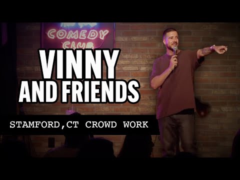 VINNY AND FRIENDS CROWD WORK 9/4/24 | STAMFORD, CT