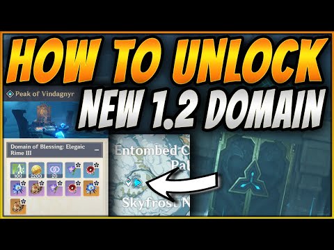 HOW TO UNLOCK NEW DRAGONSPINE DOMAIN | Cryo and Hydro Artifact Sets | Genshin Impact 1.2