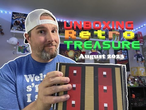 August 2023 Retro Game Treasure Unboxing