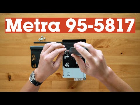 How to assemble your Metra 95-5817 double-DIN dash kit for select 1995-2010 vehicles | Crutchfield