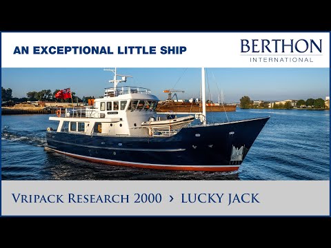 [OFF MARKET] Vripack Research 2000 (LUCKY JACK) with Sue Grant - Yacht for Sale - Berthon Int.