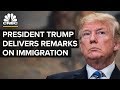 President Trump Deliver Remarks on Immigration - Nov. 1, 2018 President Trump Deliver Remarks on Immigration - Nov. 1, 2018