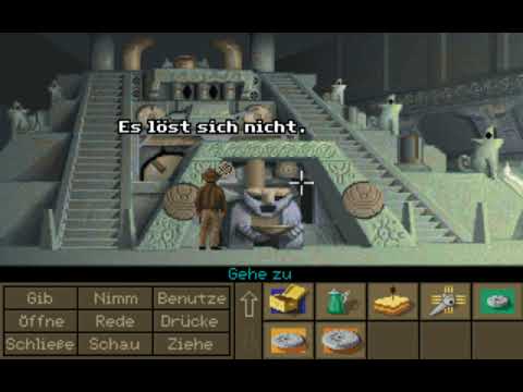 Lets play Indiana Jones & the fate of Atlantis - 18 - Atlantis Außenring 1 (deutsch)