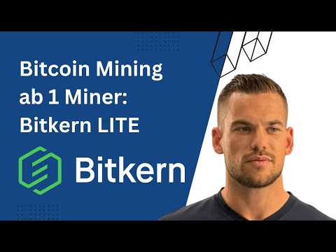 Starting with just one Bitcoin miner and generating cash flow? 🚀 COO Patrick Stich/Bitkern Group ...