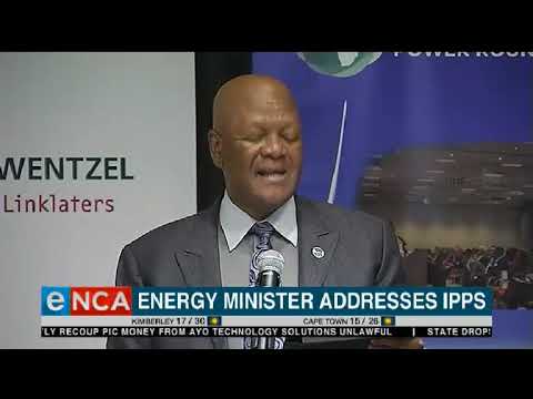 Energy Minister Jeff Radebe on Eskom