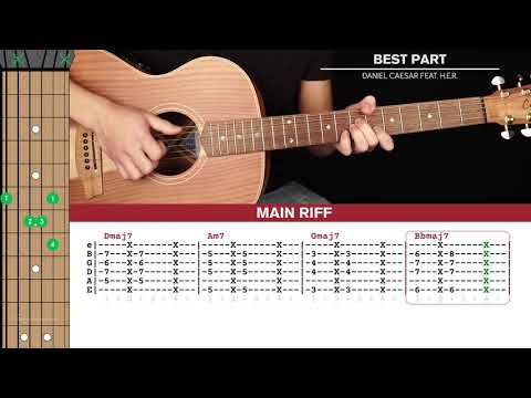 Best Part Guitar Cover Daniel Caesar Feat H.E.R  🎸|Tabs + Chords|