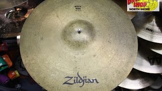 Video thumbnail for Zildjian A Rock Ride 20'' - The Drum Shop North Shore by Nate Morrison Drums