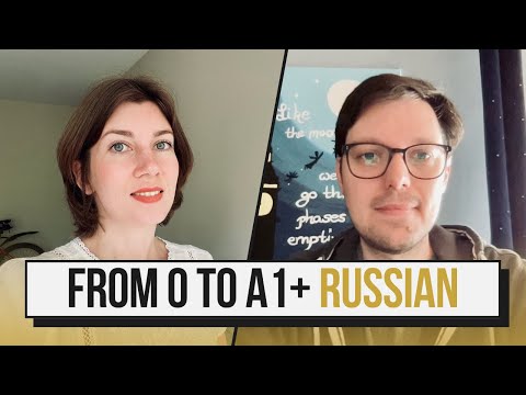 GERMAN SPEAKS RUSSIAN. Daniel shares books, podcasts and videos to learn Russian. A1 A2 level tips