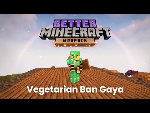 Mind-Blowing Vegetarian Challenge in Epic Minecraft! 😱