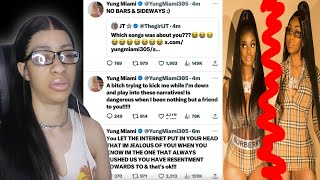 City Girls Break up After Yung Miami Accused JT of Sneak Dissing Her (REACTION)