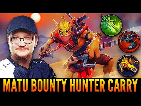 👉 MATUMBAMAN With Unexpected Carry Bounty Hunter - The Only Guide You Will Need For It - Dota 2