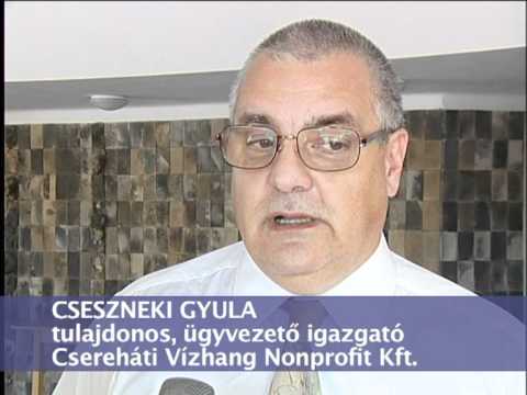 Csereháti Víz-Hang Nonprofit Kft konferencia