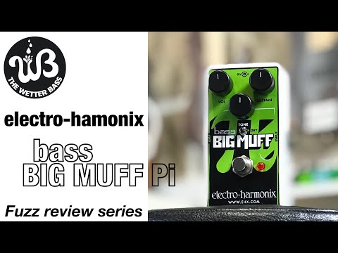 I really like this pedal. The budget friendly and great sounding electro-harmonix Bass Big Muff Pi.