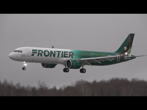Frontier Airlines - Airbus A321-271NX - Delivery Flight