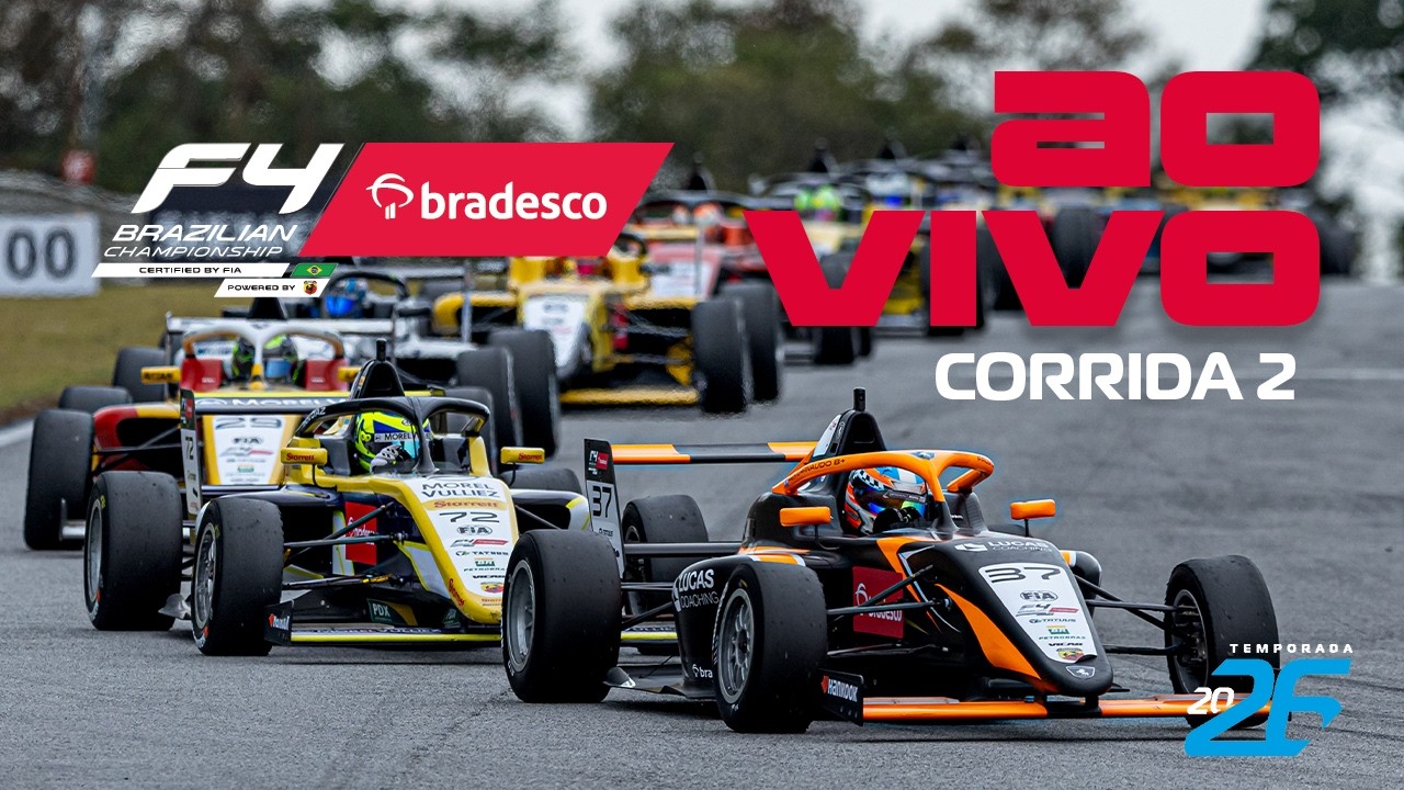 AO VIVO | BRADESCO FIA FÓRMULA 4 BRASIL | ETAPA 3 - CORRIDA 2 | INTERLAGOS, SP