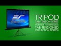 мініатюра 0 Відео про товар Екран на тринозі Elite Screens T136NWS1