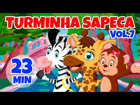 Turminha Sapeca Vol. 7 - Giramille 23 min | Desenho Animado Musical